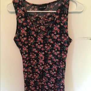 Floral print dress